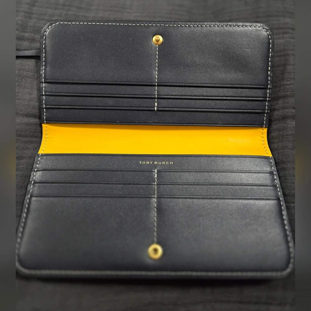 Tory Burch Jacquard monogrammed Wallet - Picture 3 of 4